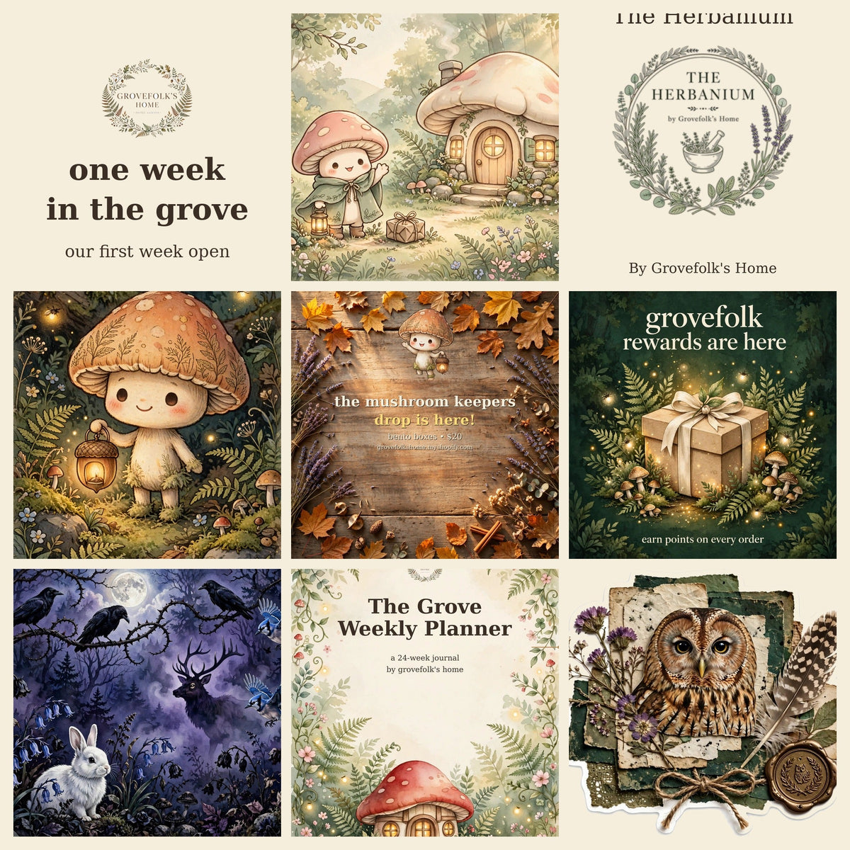 Grovefolk’s Home: Week One