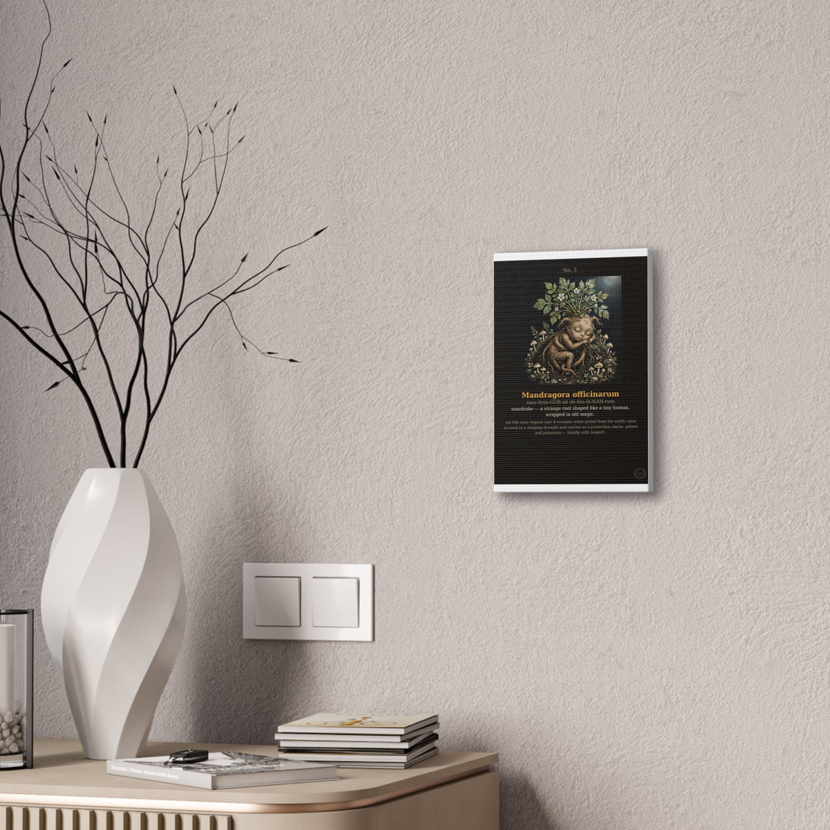 Apothecary of Thorns Canvas - Mandrake No. 3 - product photo 7