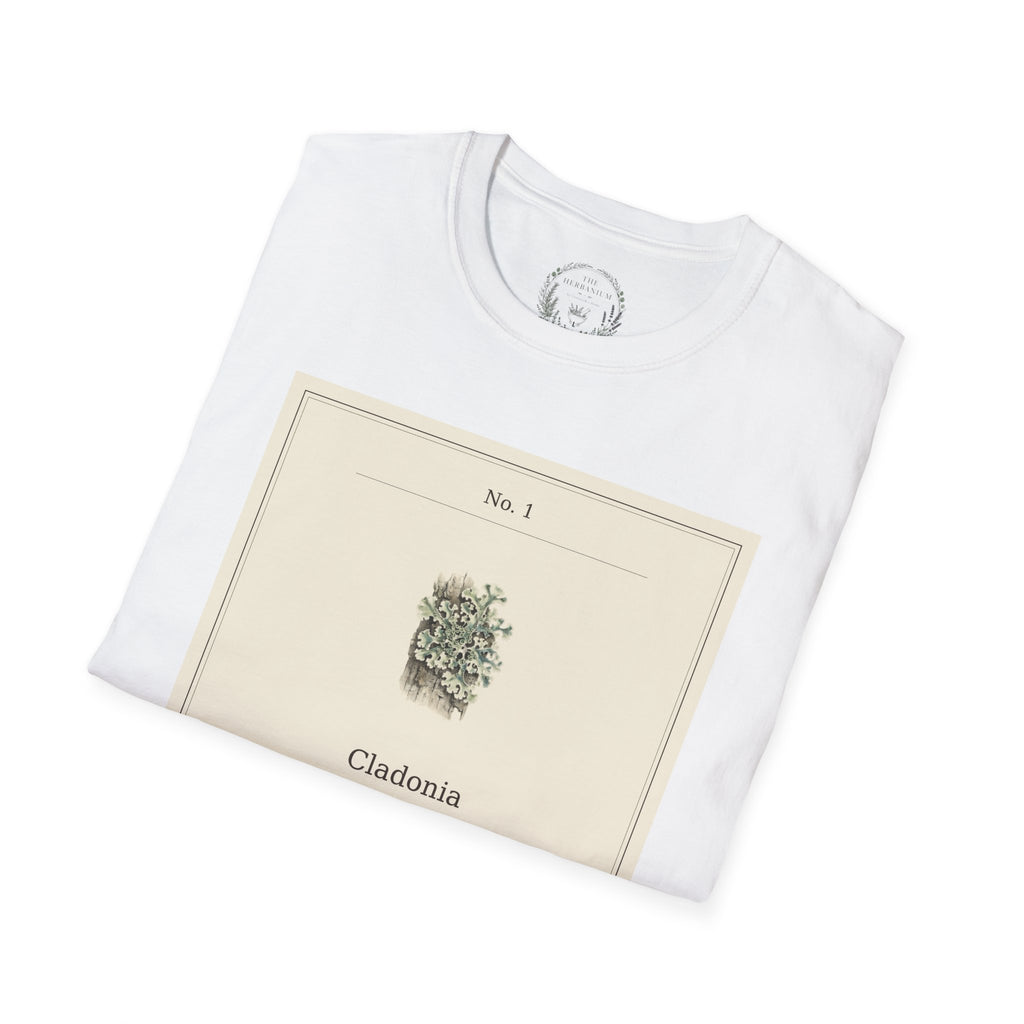 The Herbanium Tee - January Lichen
