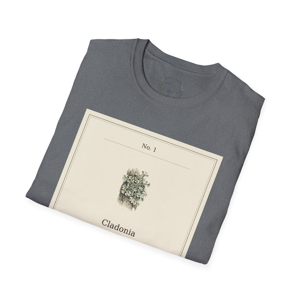 The Herbanium Tee - January Lichen