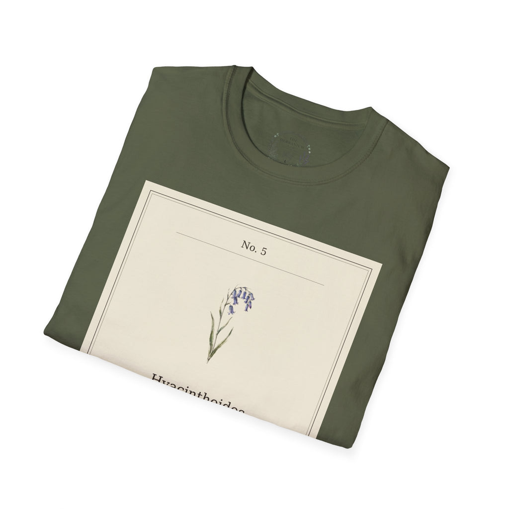 The Herbanium Tee - May Bluebell
