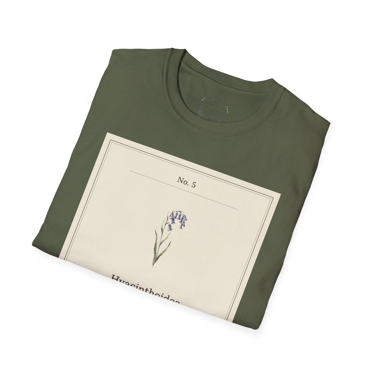 The Herbanium Tee - May Bluebell