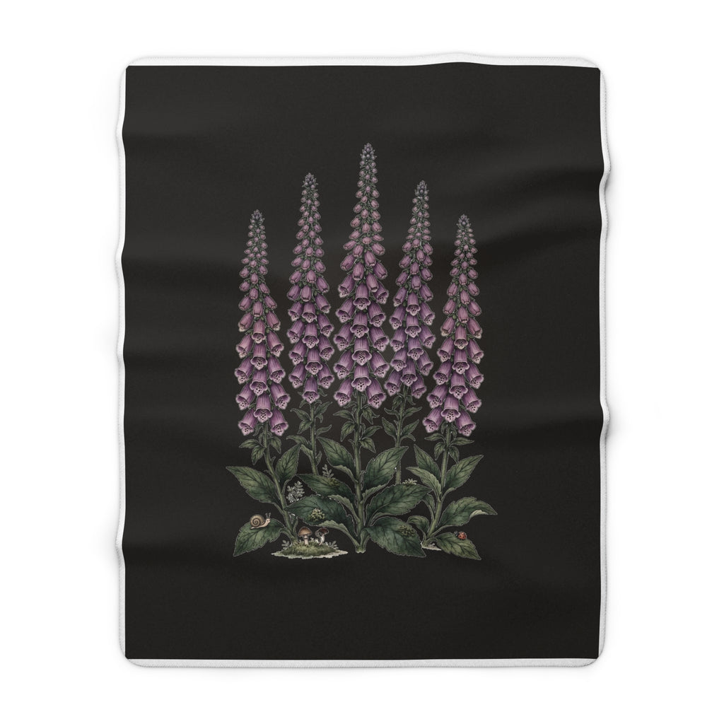 Apothecary of Thorns Sherpa Blanket - Foxglove - product photo 2