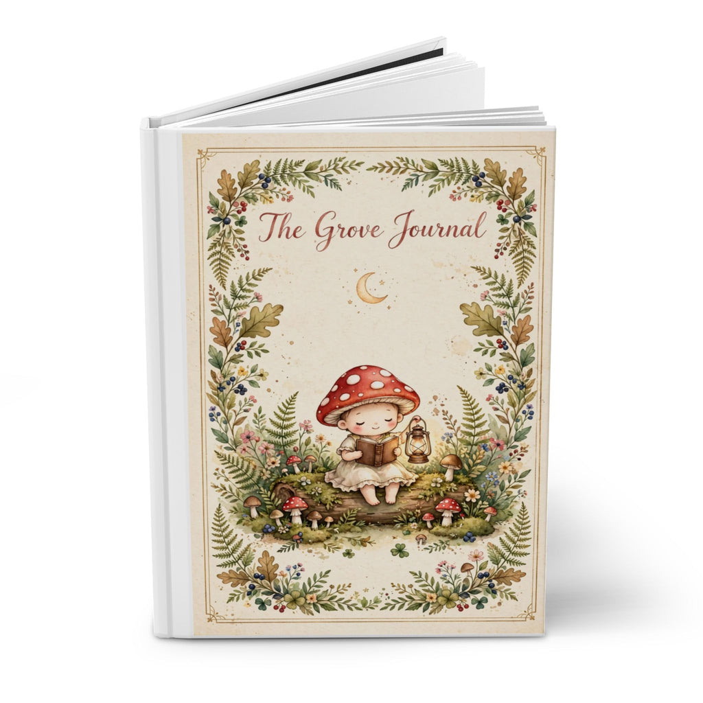 The Grove Journal hardcover journal with grove artwork