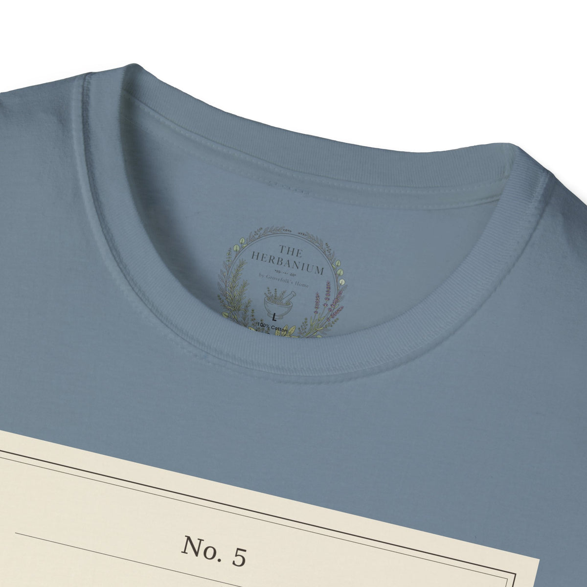 The Herbanium Tee - May Bluebell