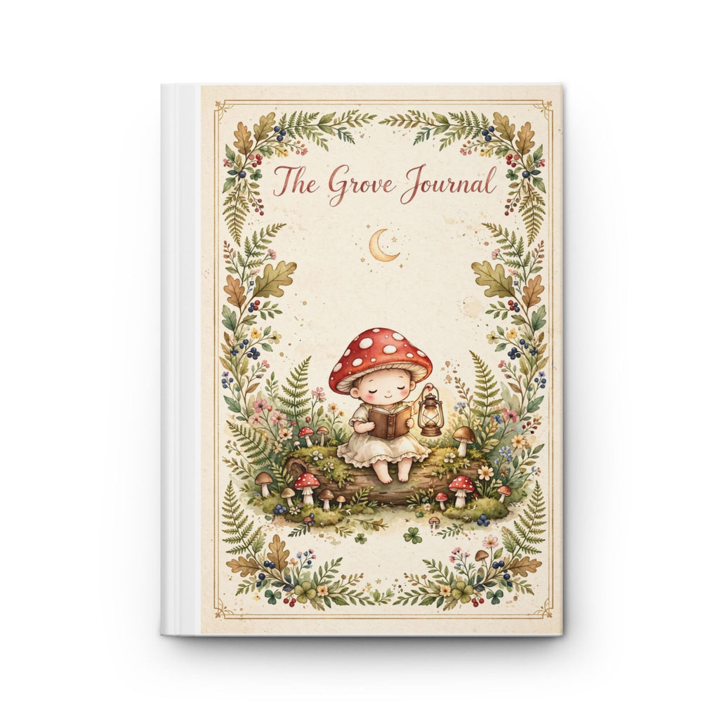 The Grove Journal hardcover journal with grove artwork