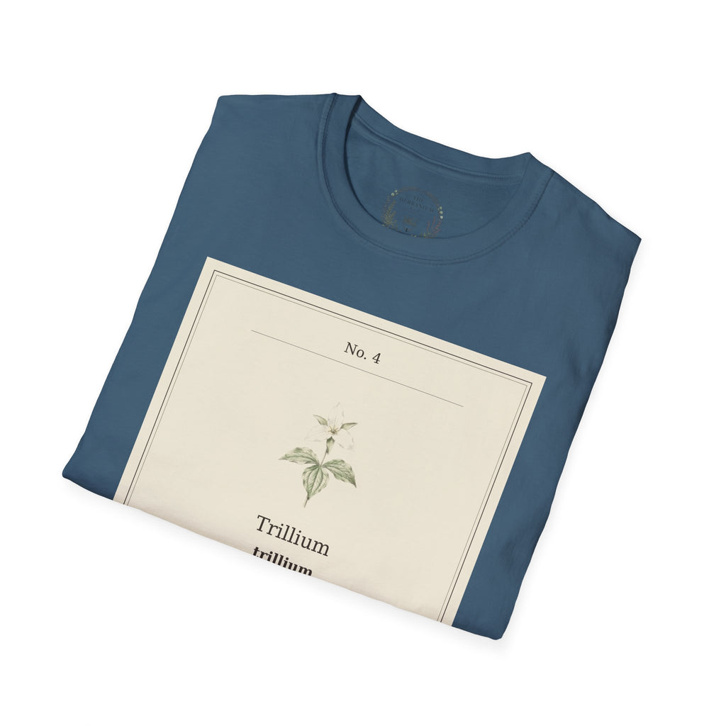 The Herbanium Tee - April Trillium