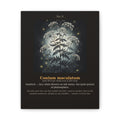Apothecary of Thorns Canvas - Hemlock No. 6 - dark botanical illustration art print on canvas