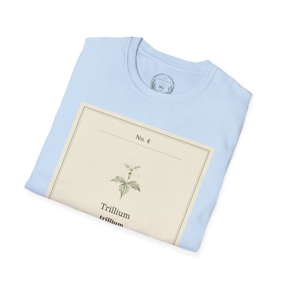 The Herbanium Tee - April Trillium