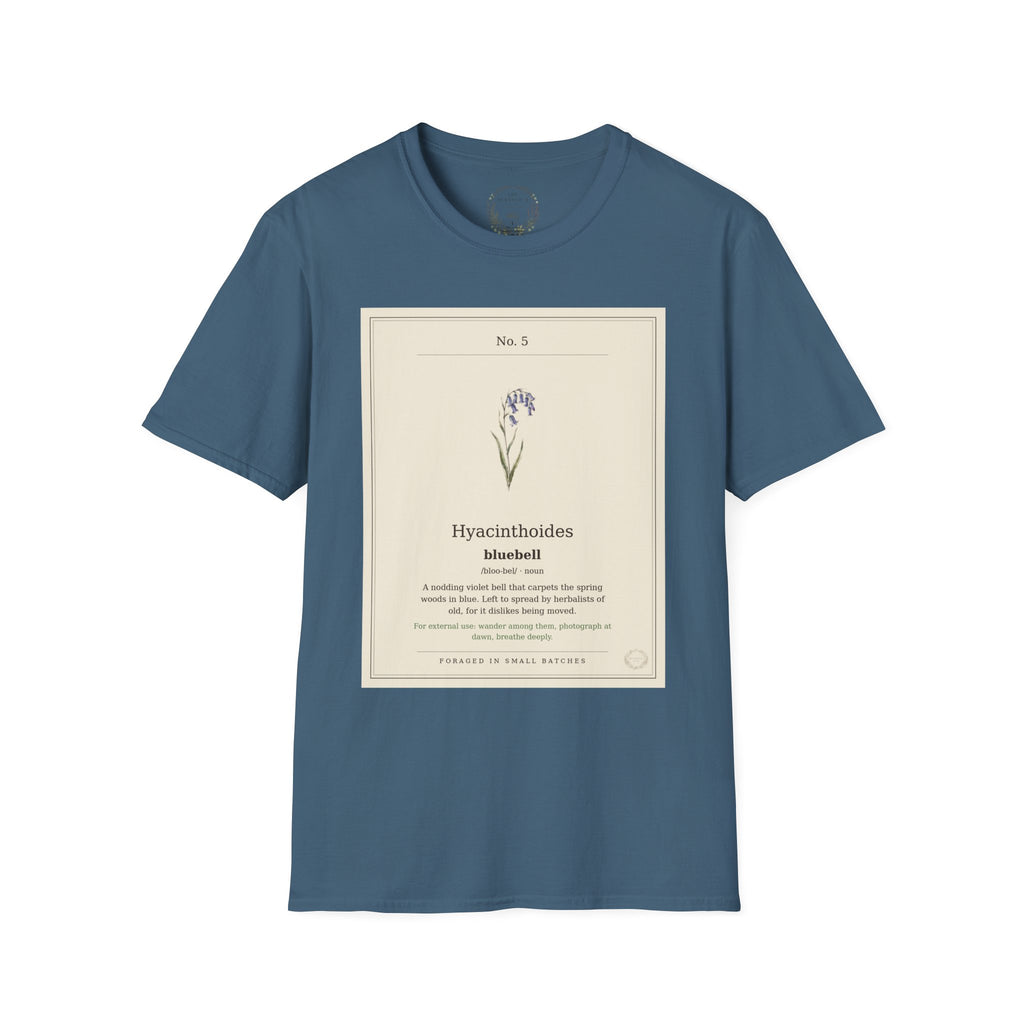 The Herbanium Tee - May Bluebell