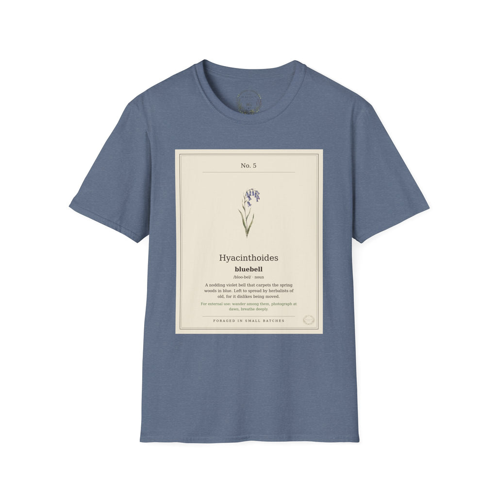 The Herbanium Tee - May Bluebell