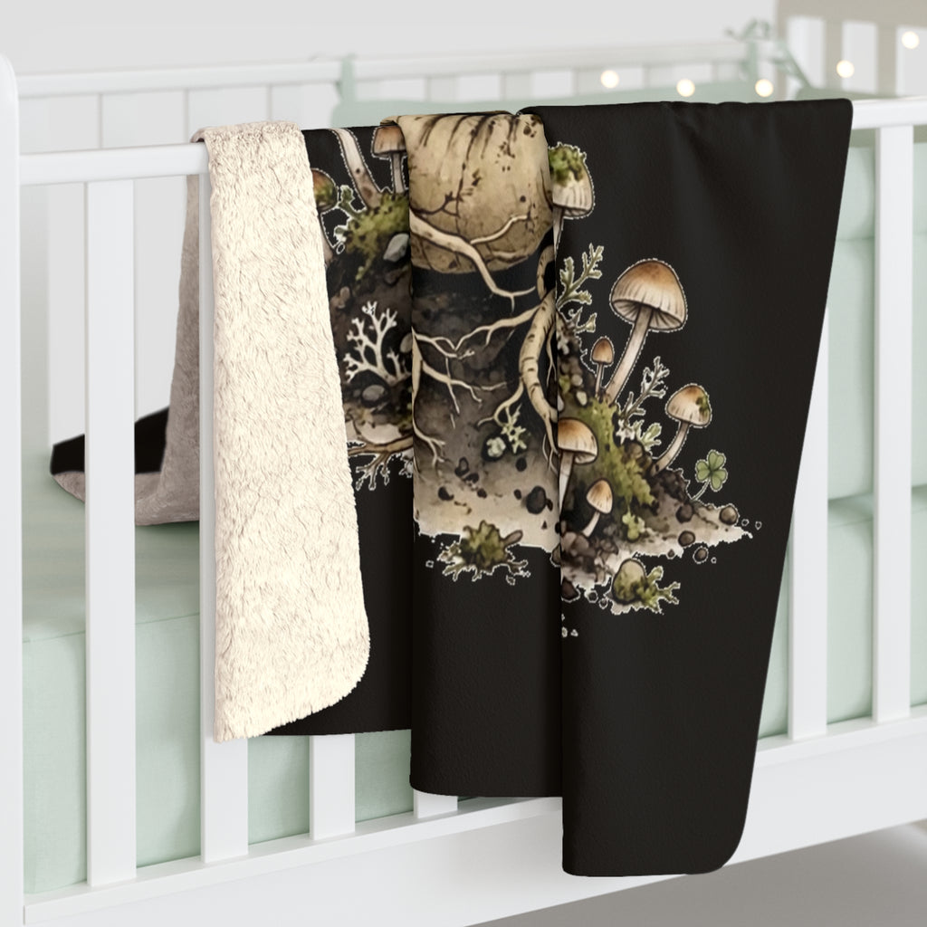 Apothecary of Thorns Sherpa Blanket - Mandrake - product photo 6