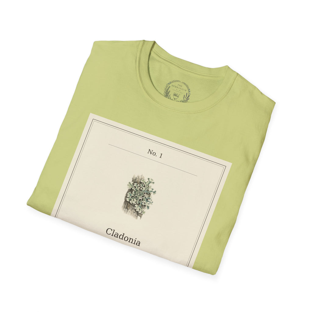 The Herbanium Tee - January Lichen