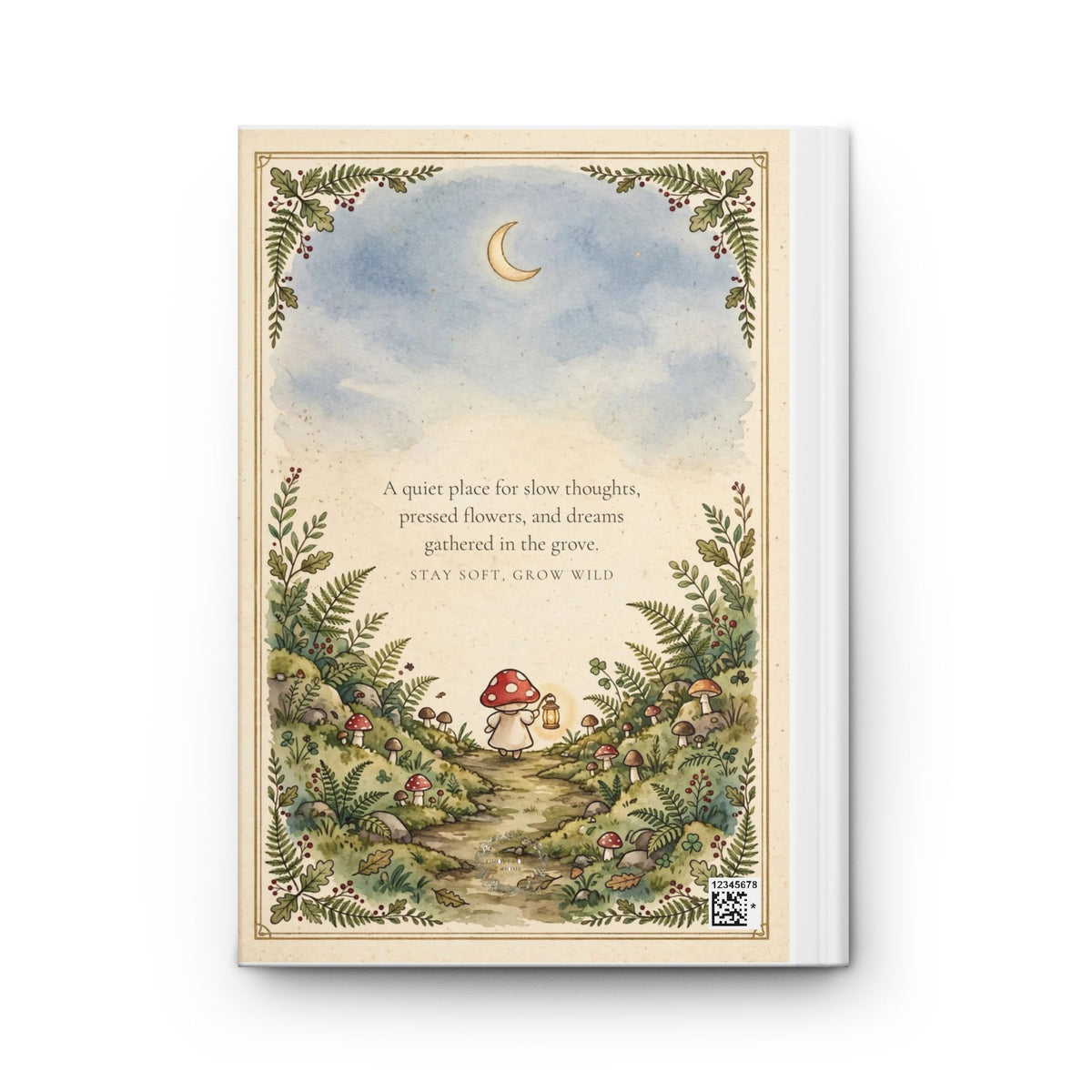 The Grove Journal hardcover journal with grove artwork
