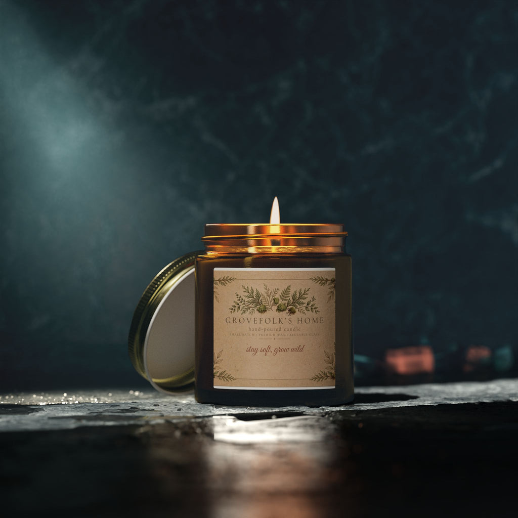Coconut Apricot Wax Candle