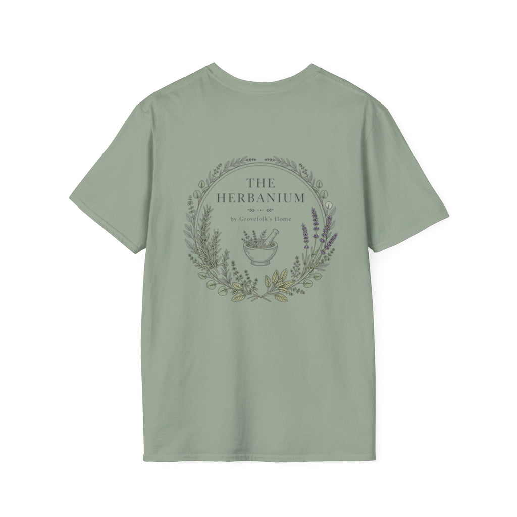 The Herbanium Tee - January Lichen