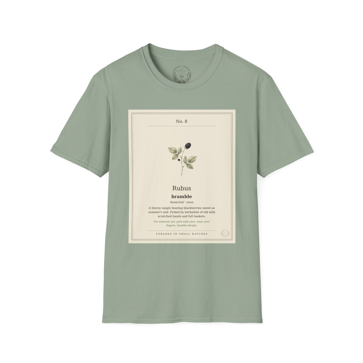 The Herbanium Tee - August Bramble - product photo 7