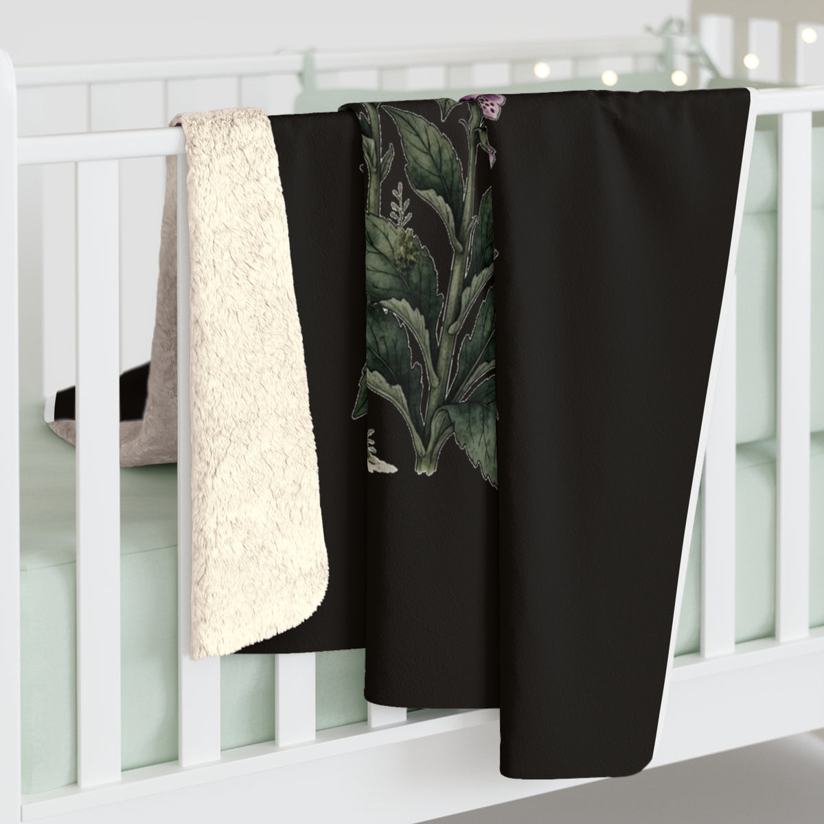 Apothecary of Thorns Sherpa Blanket - Foxglove - product photo 6