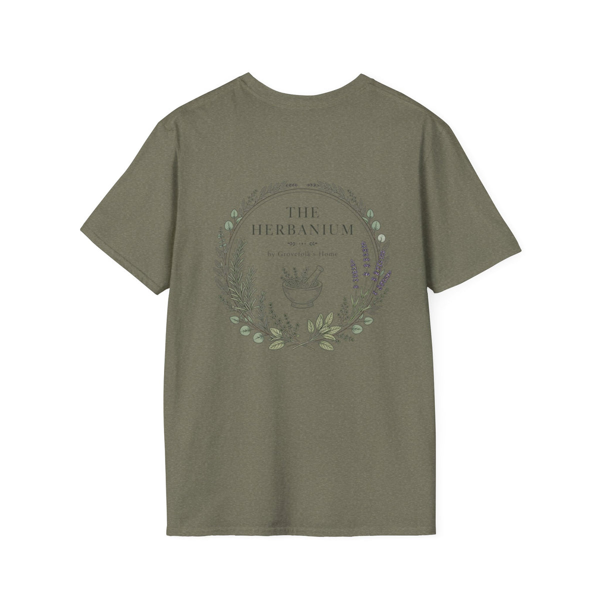 The Herbanium Tee - January Lichen