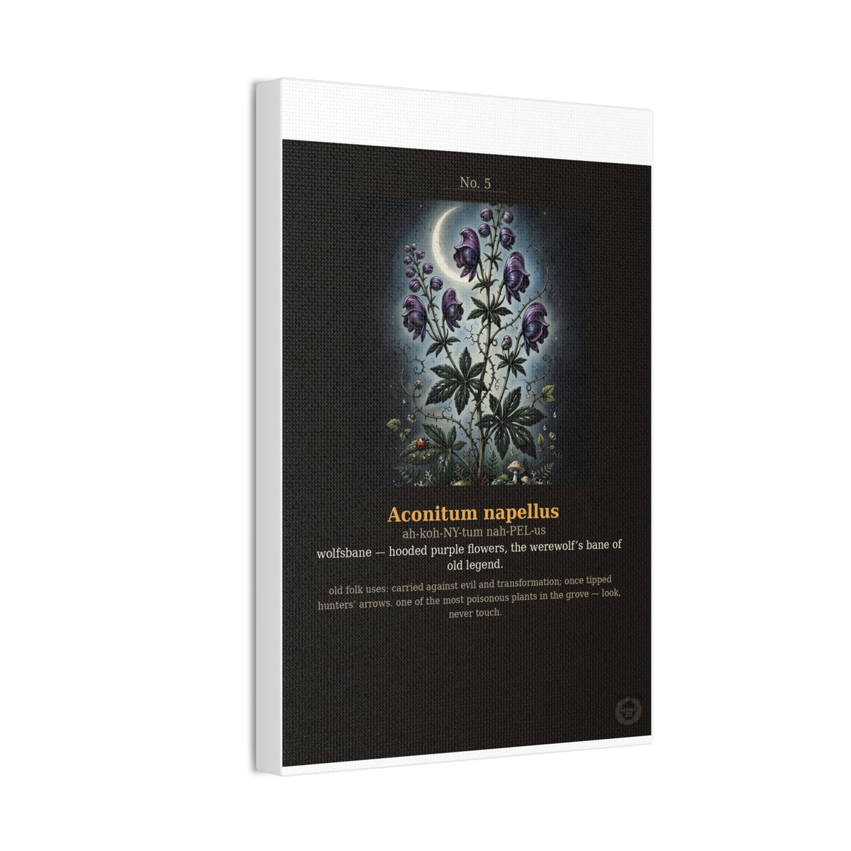 Apothecary of Thorns Canvas - Wolfsbane No. 5 - product photo 9