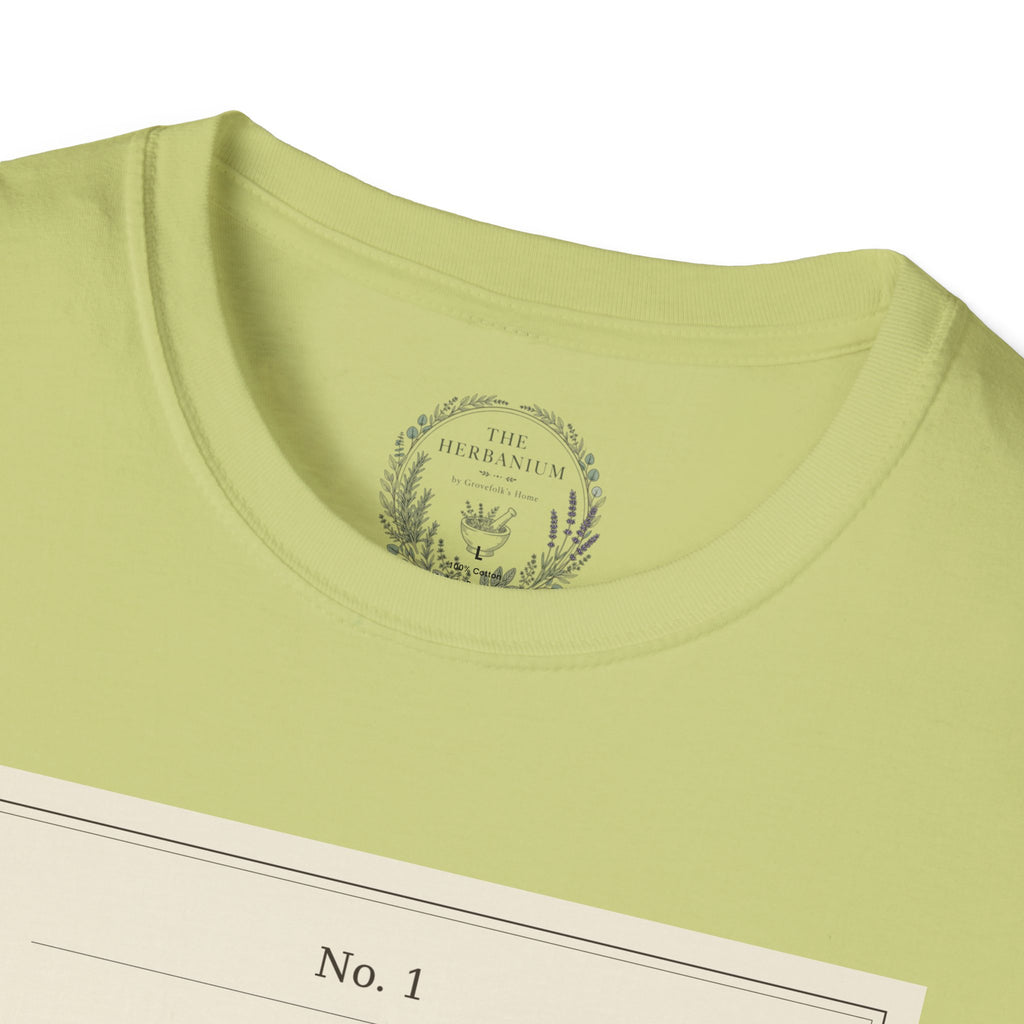 The Herbanium Tee - January Lichen