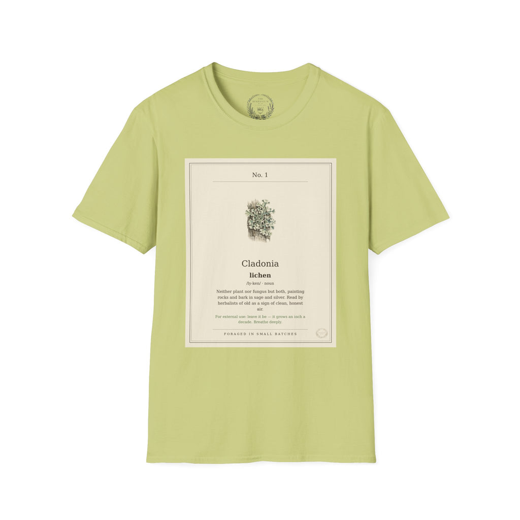 The Herbanium Tee - January Lichen - product photo 4