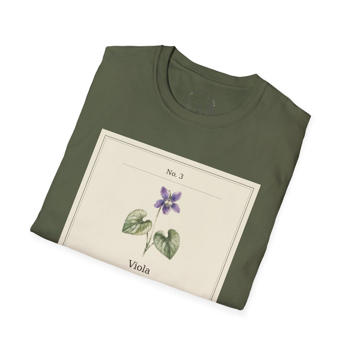 The Herbanium Tee - March Wild Violet