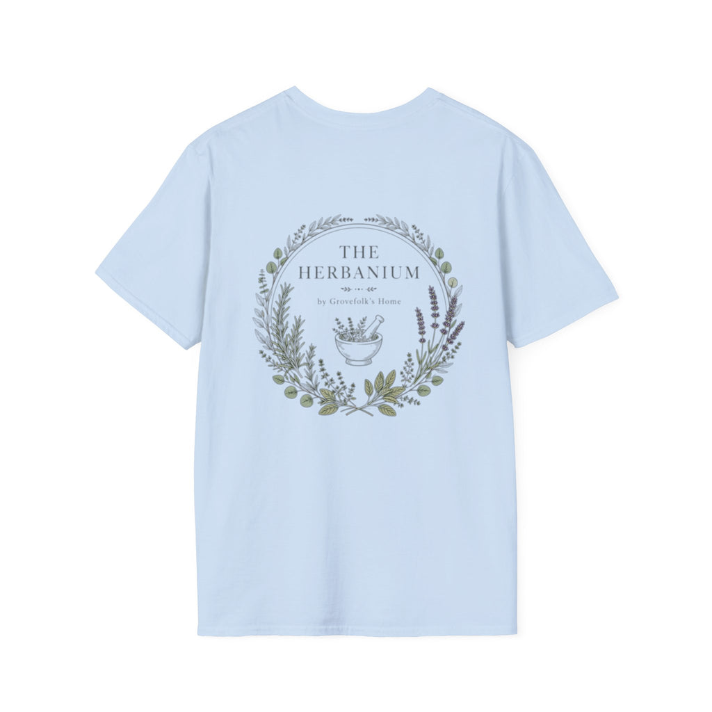 The Herbanium Tee - January Lichen