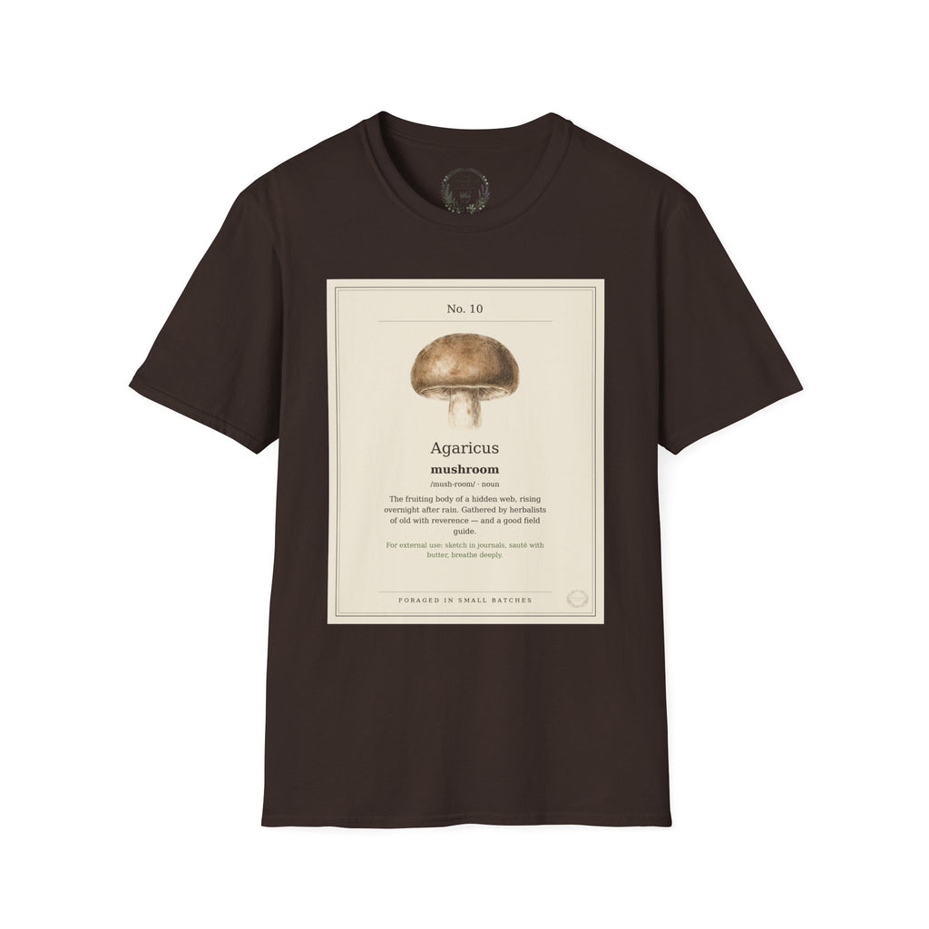 The Herbanium Tee - October Mushroom