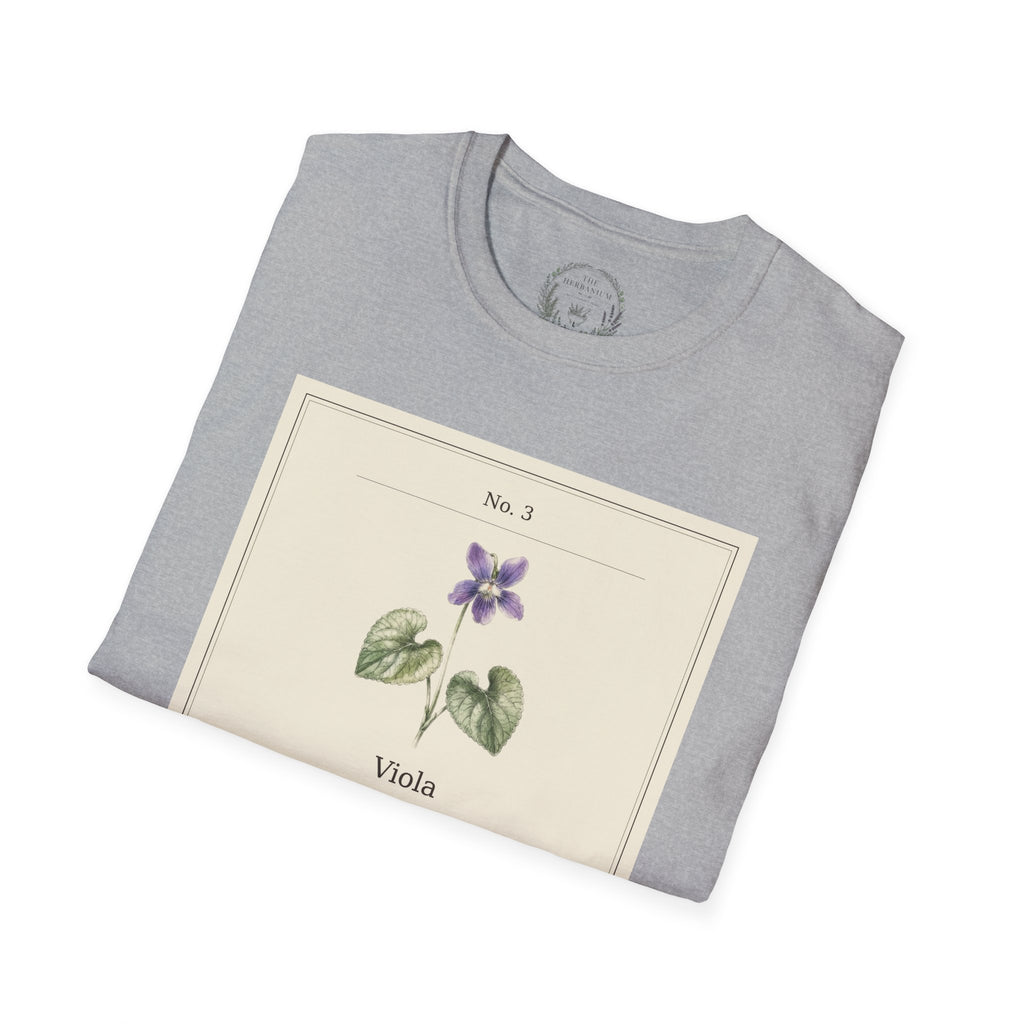 The Herbanium Tee - March Wild Violet