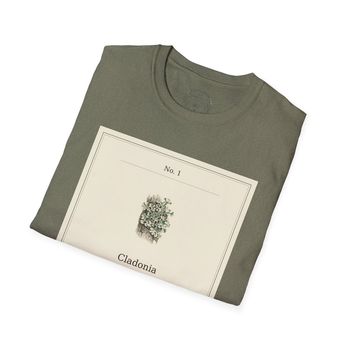 The Herbanium Tee - January Lichen