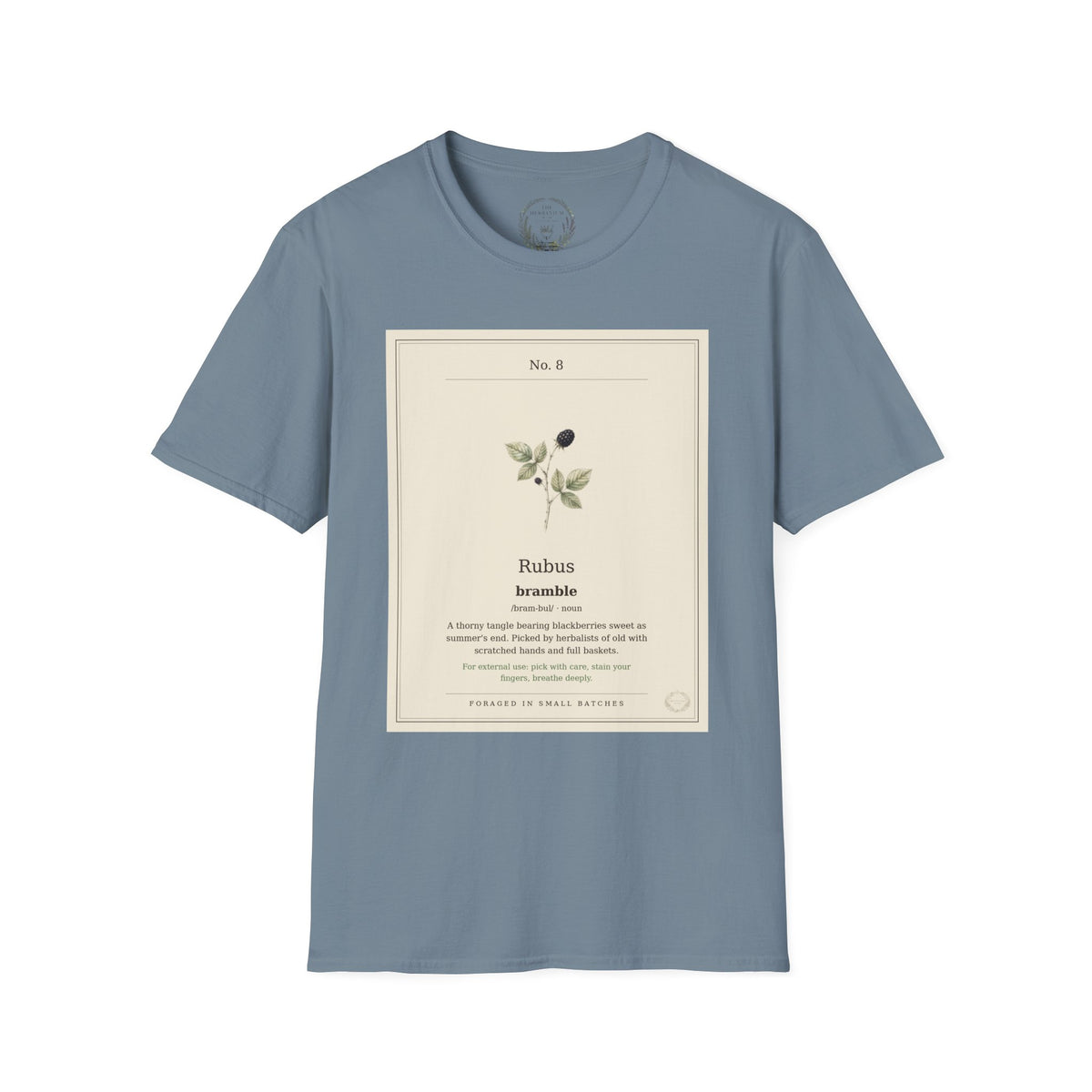 The Herbanium Tee - August Bramble