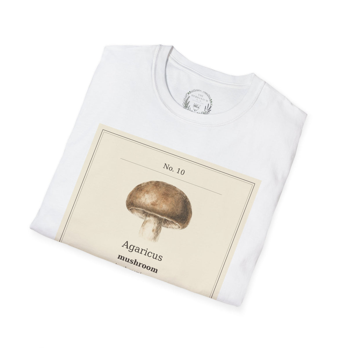 The Herbanium Tee - October Mushroom