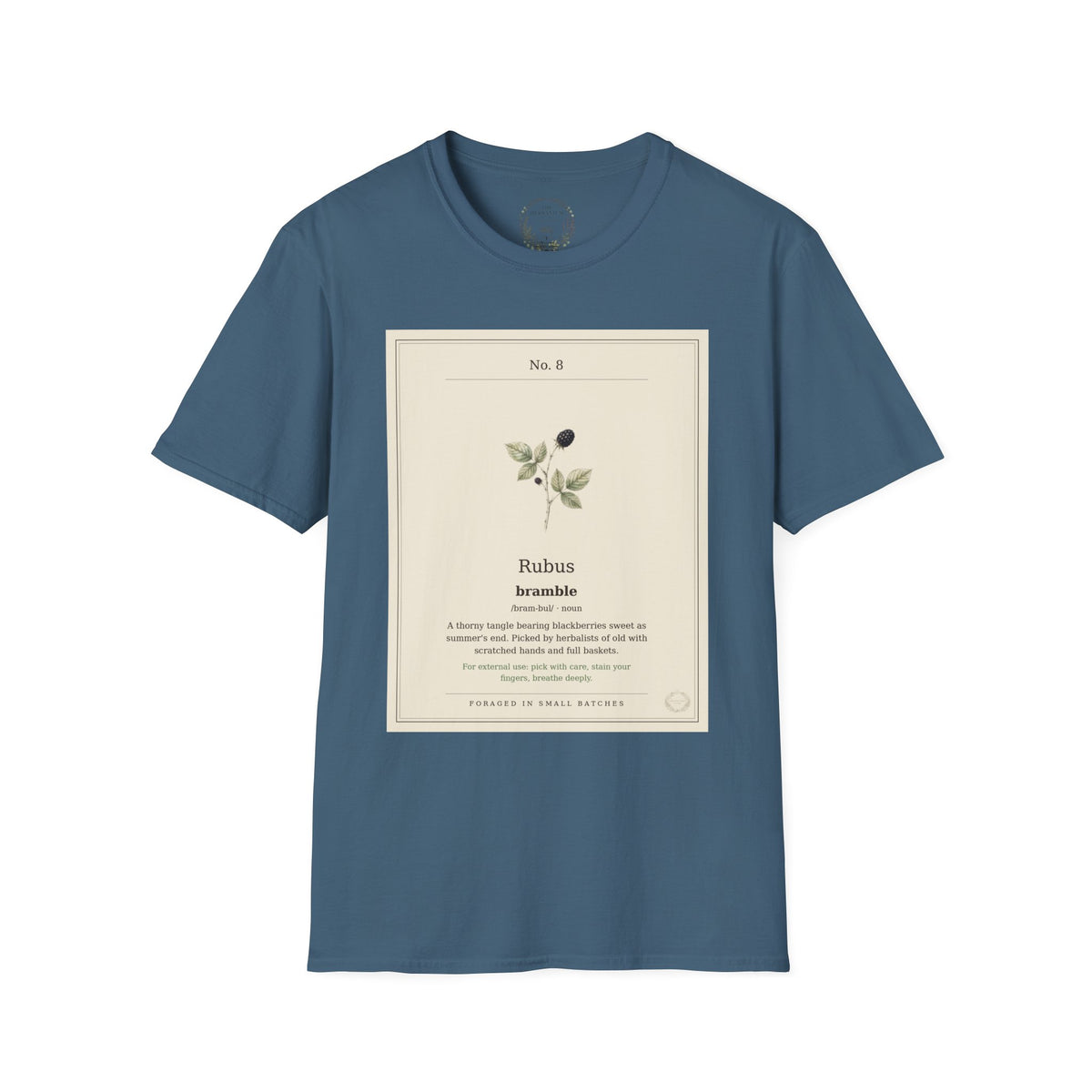The Herbanium Tee - August Bramble