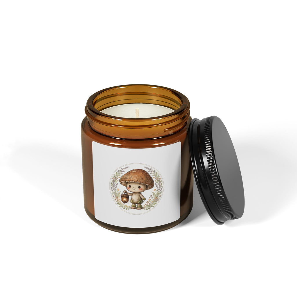 Amber Jar Soy Candle - product photo 3