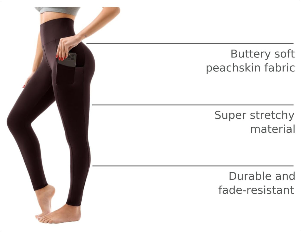 High-Waisted Leggings with Pockets