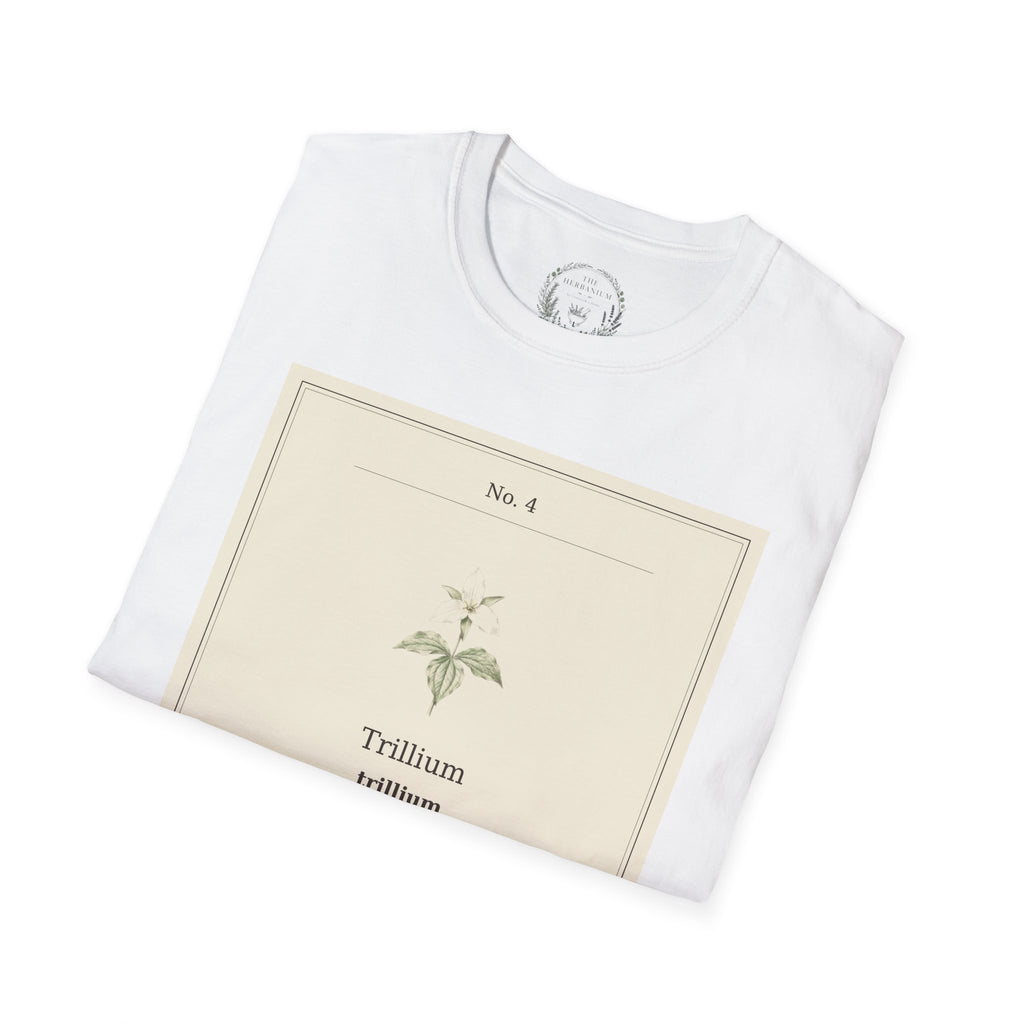 The Herbanium Tee - April Trillium