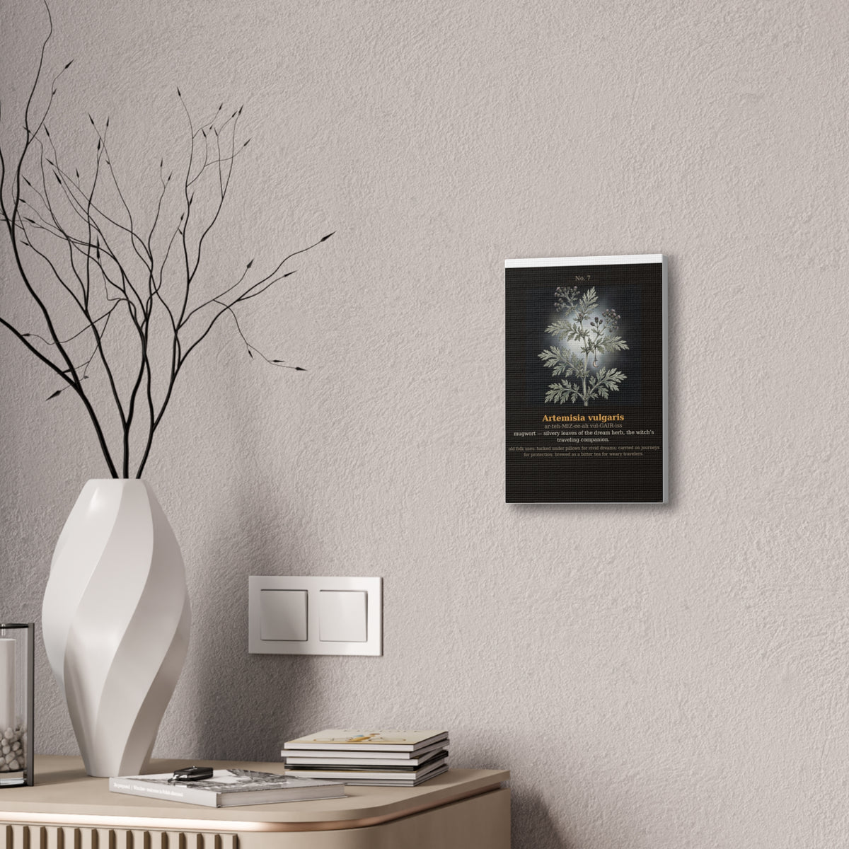 Apothecary of Thorns Canvas - Mugwort No. 7