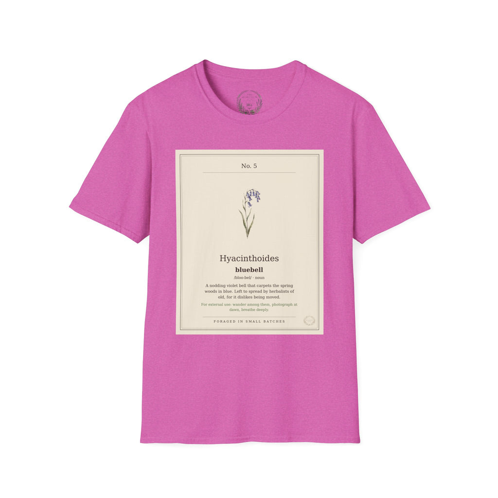 The Herbanium Tee - May Bluebell