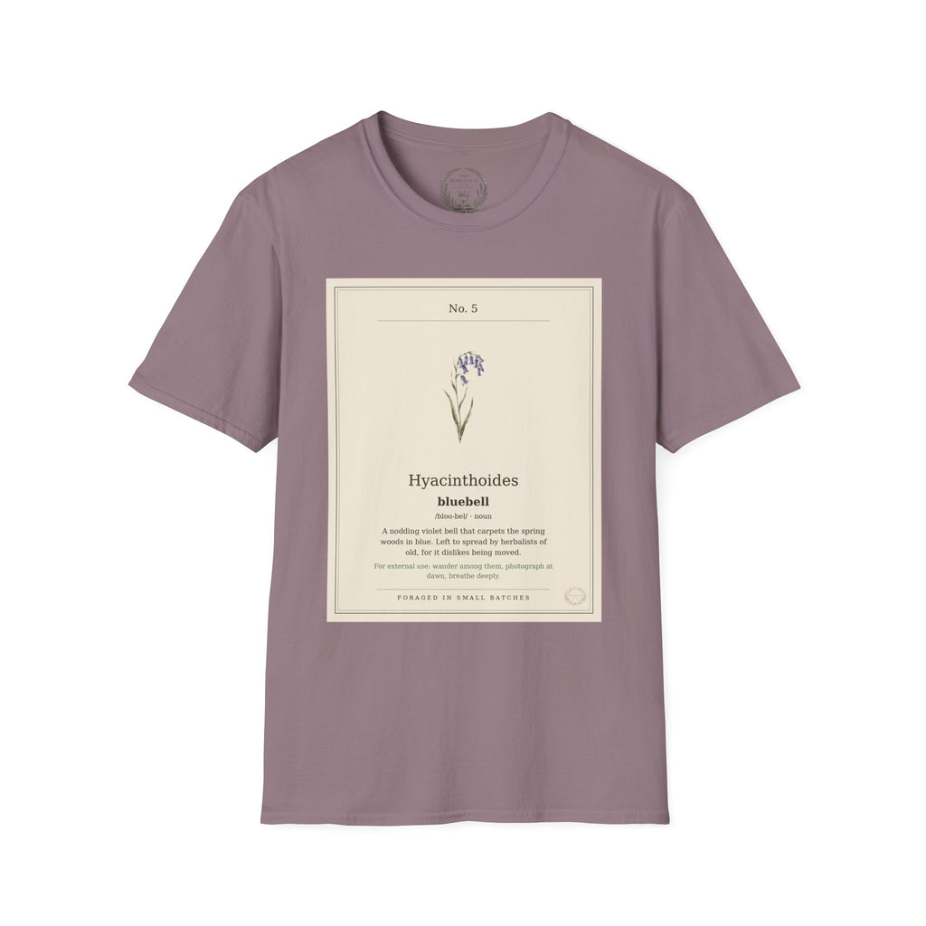 The Herbanium Tee - May Bluebell