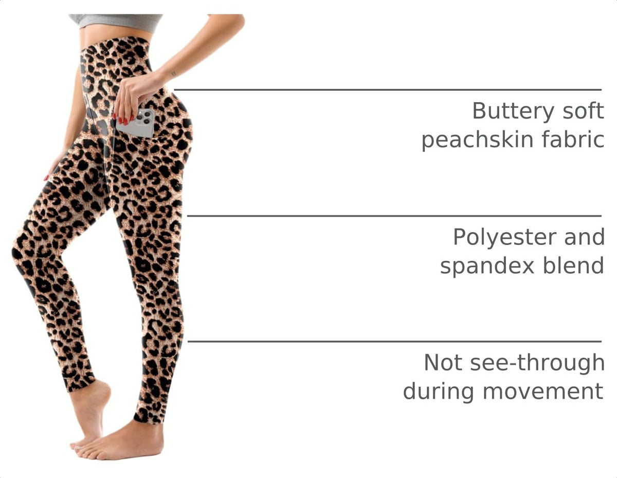 High-Waisted Leggings with Pockets