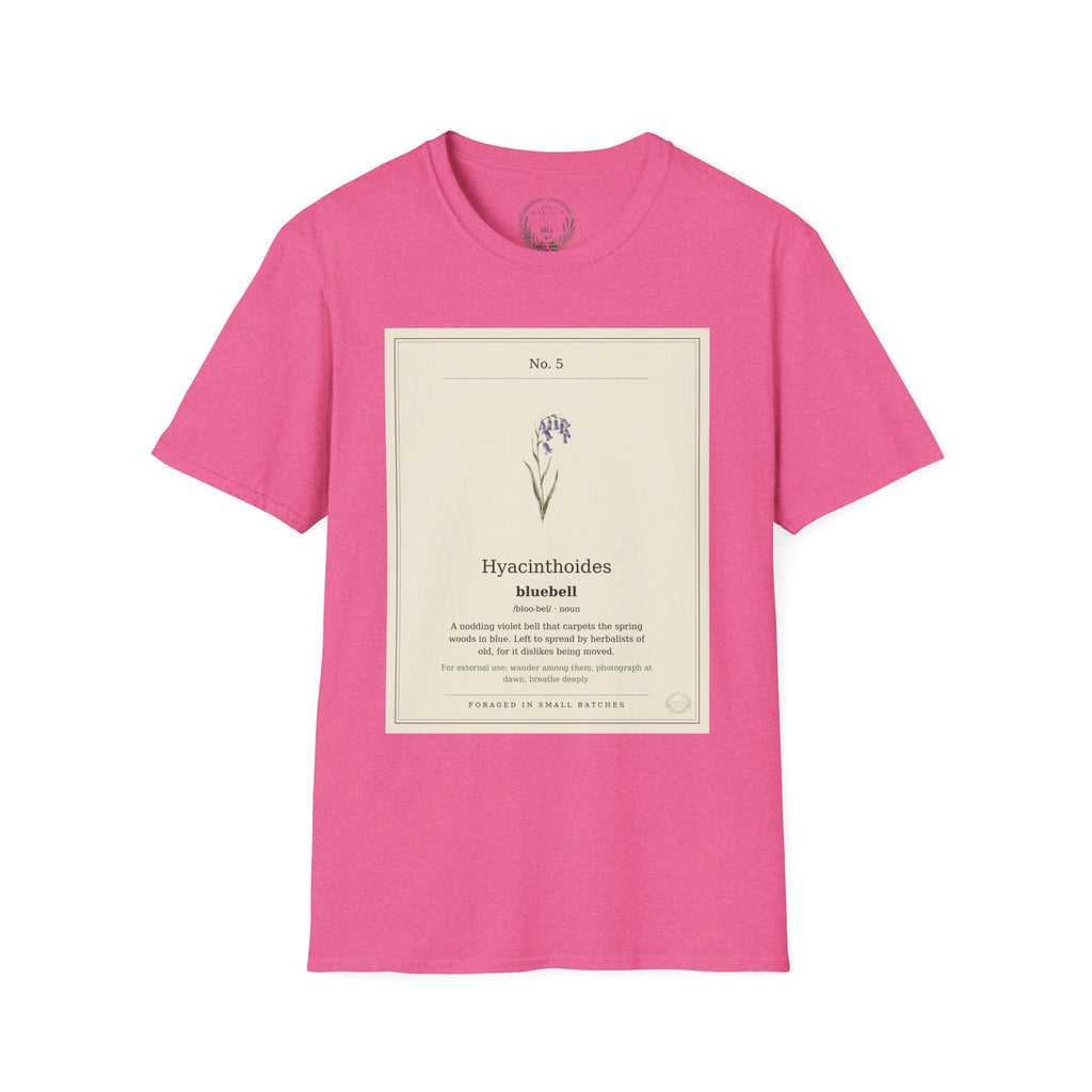 The Herbanium Tee - May Bluebell