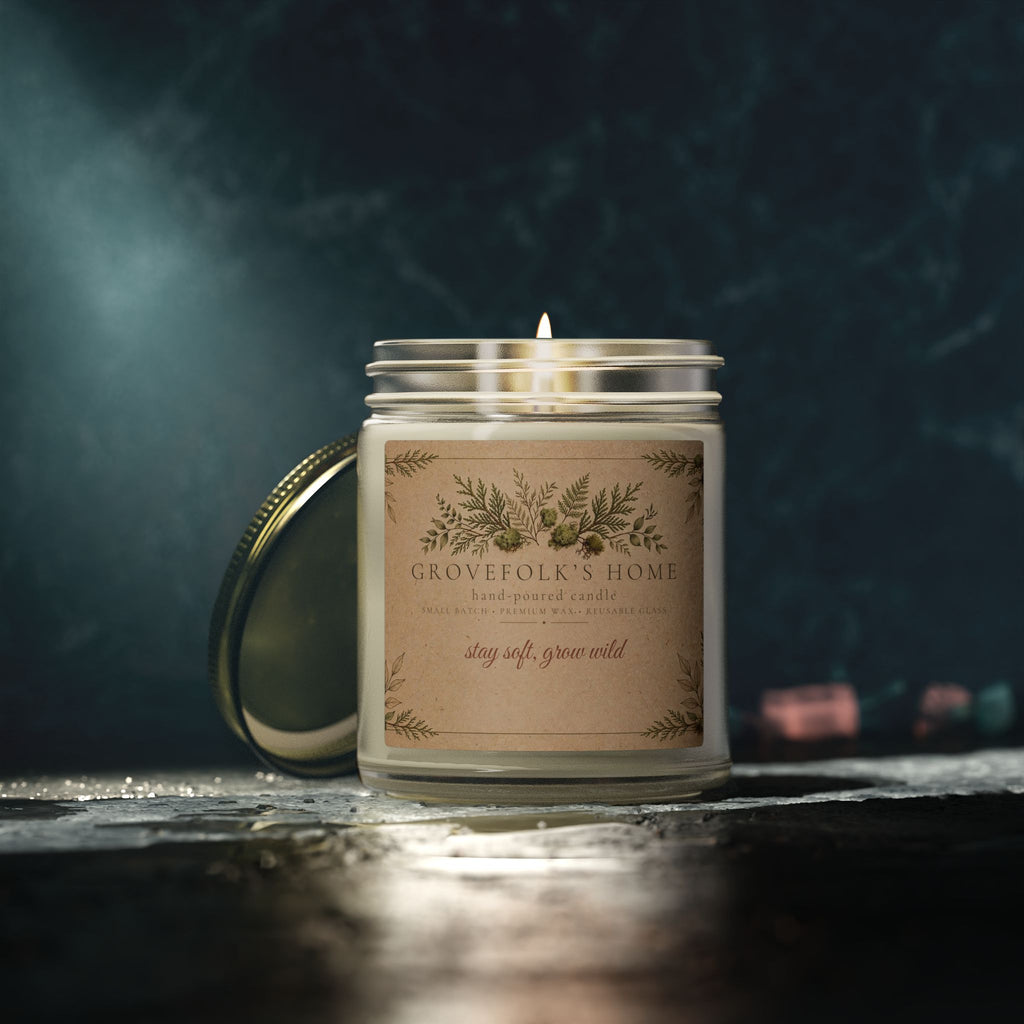 Coconut Apricot Wax Candle
