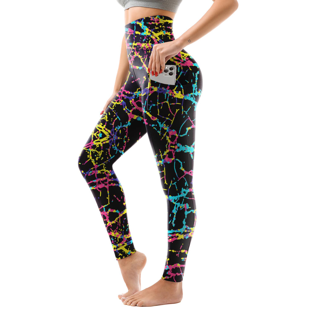 High-Waisted Leggings with Pockets