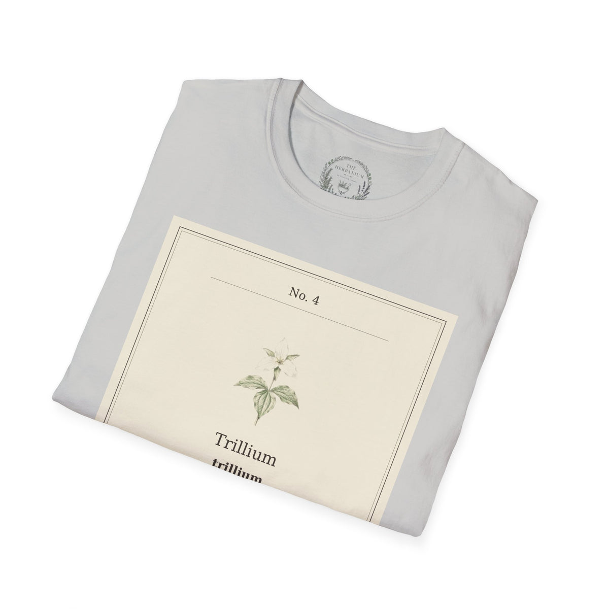 The Herbanium Tee - April Trillium