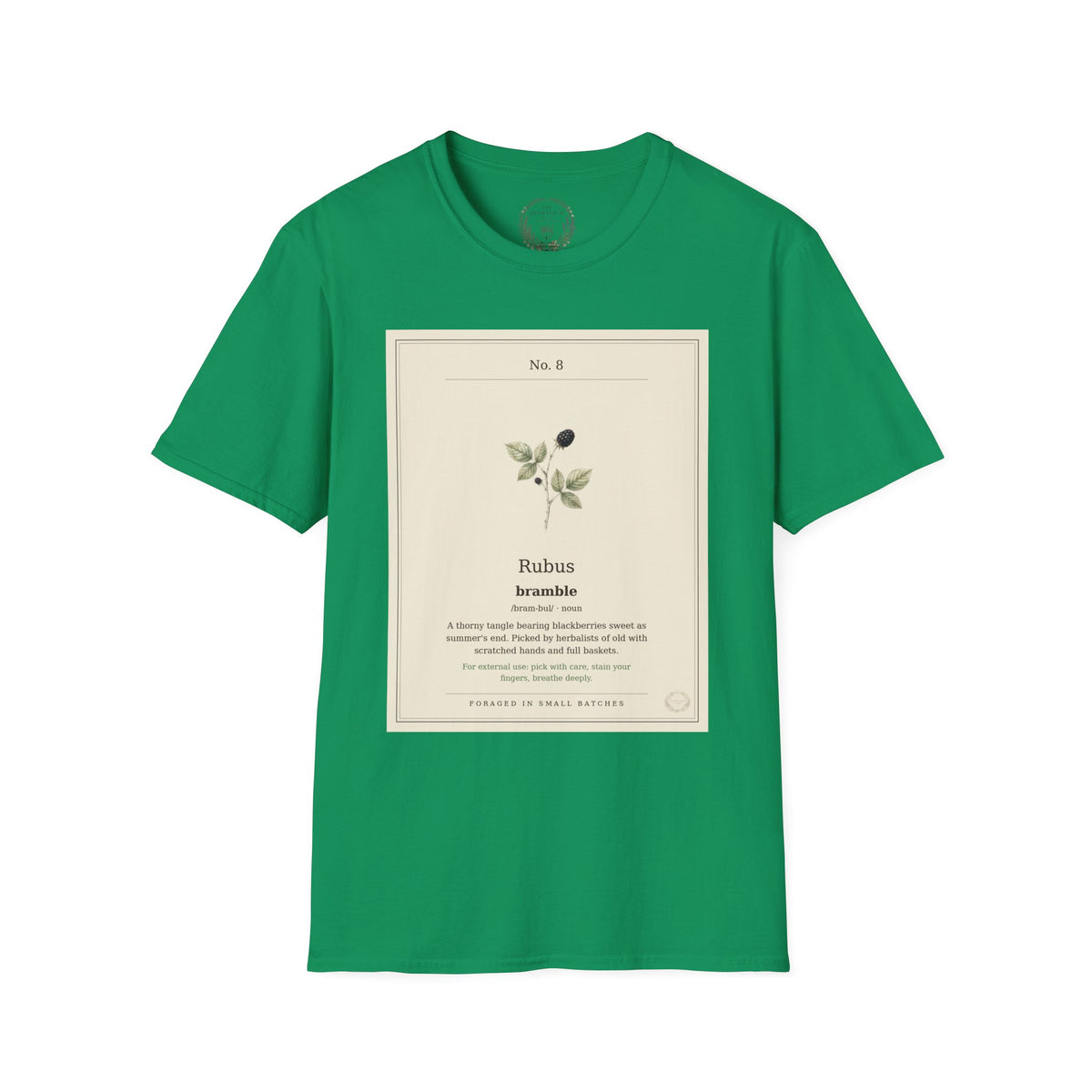The Herbanium Tee - August Bramble