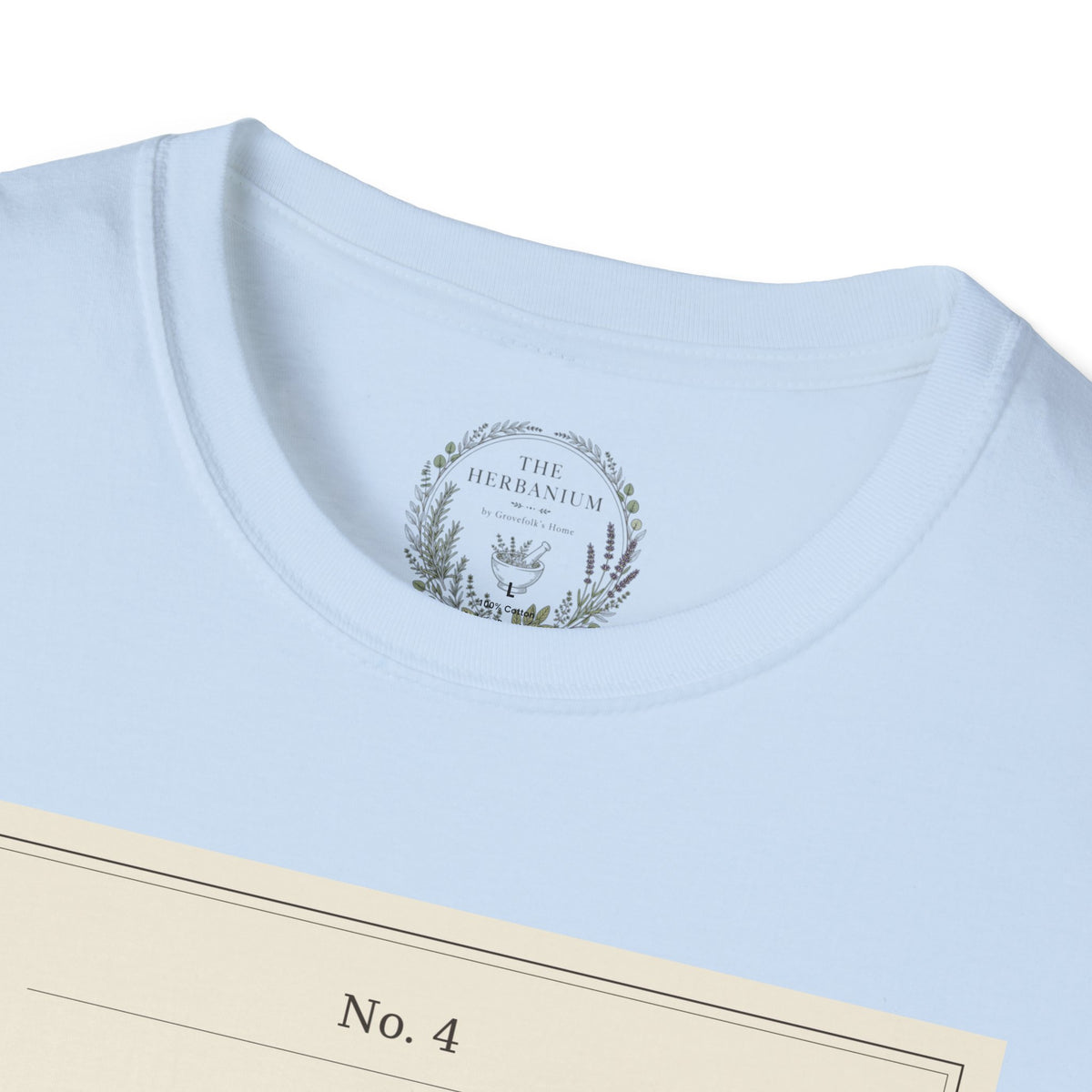The Herbanium Tee - April Trillium