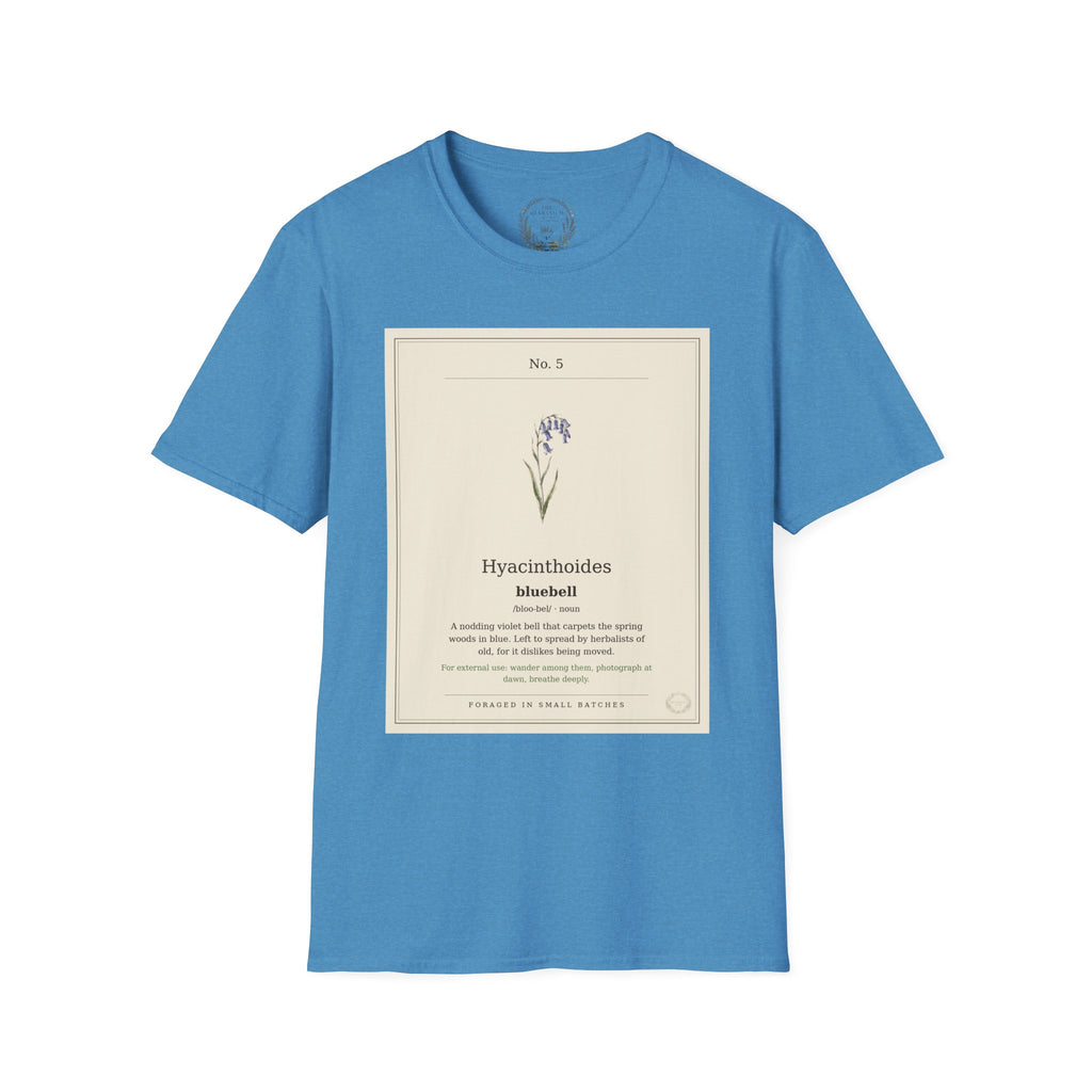 The Herbanium Tee - May Bluebell