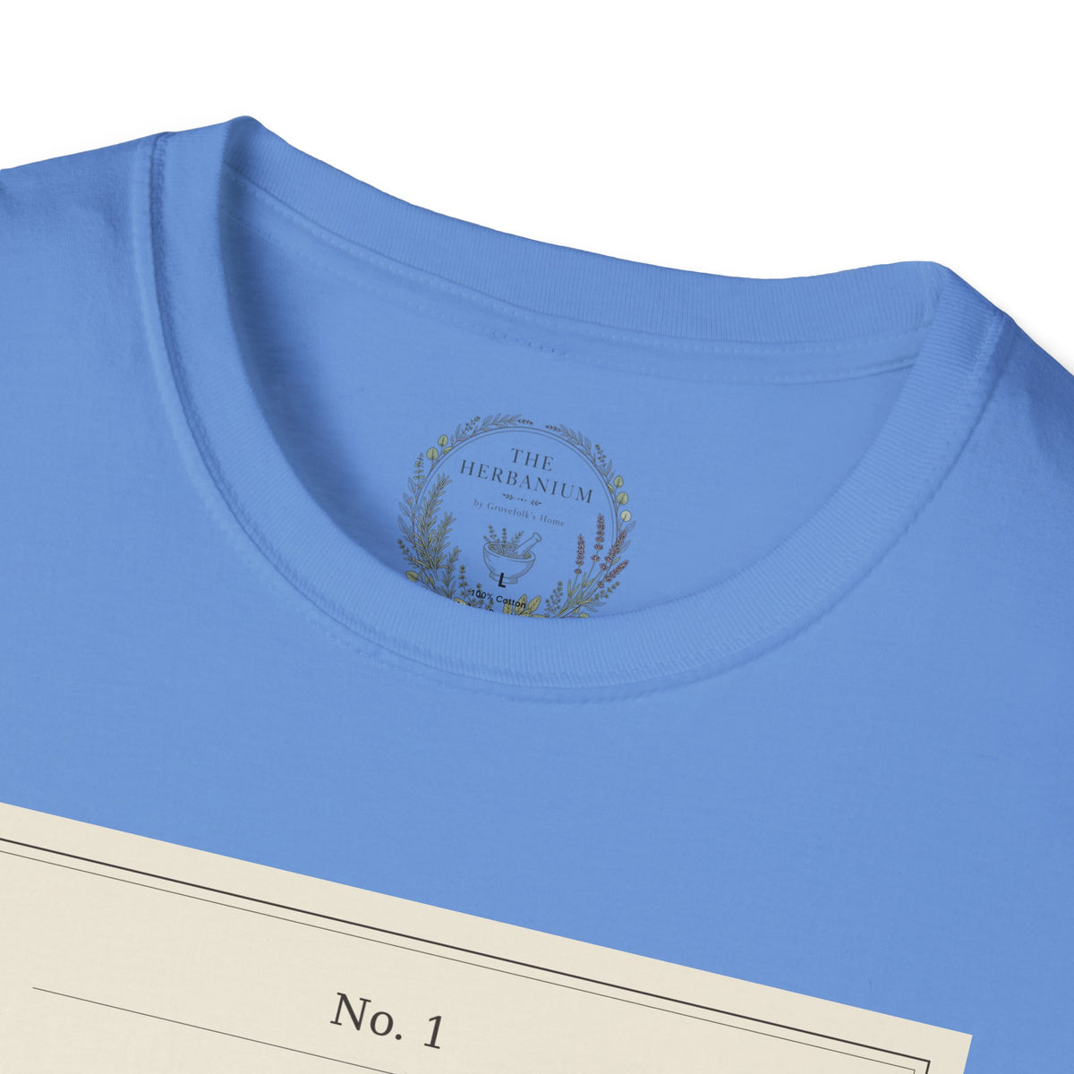 The Herbanium Tee - January Lichen