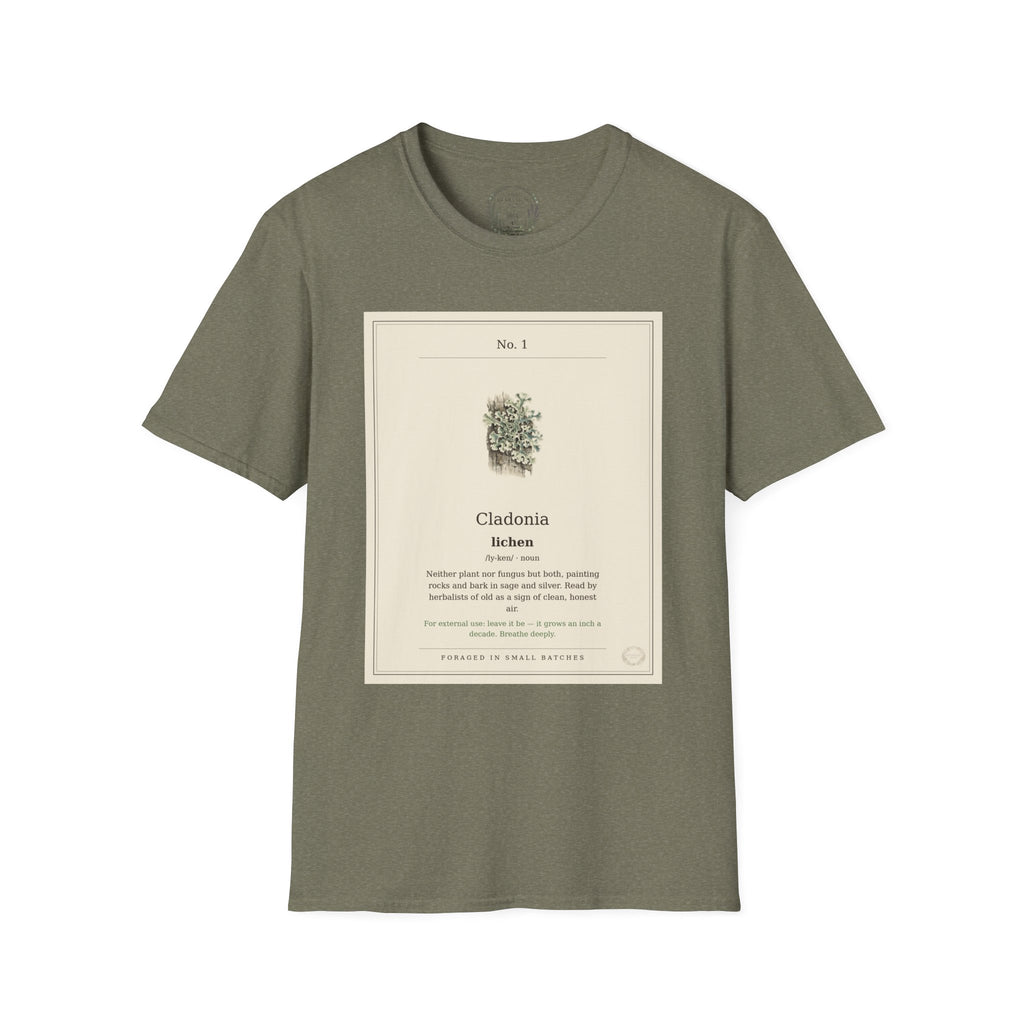 The Herbanium Tee - January Lichen - product photo 5
